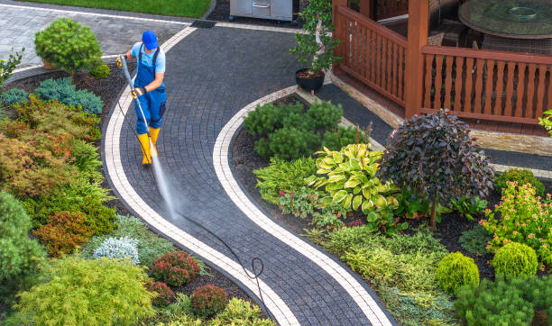 Pressure Washing Brick in Pinedale, WY